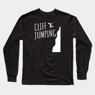 Cliff jumping Long Sleeve T-Shirt